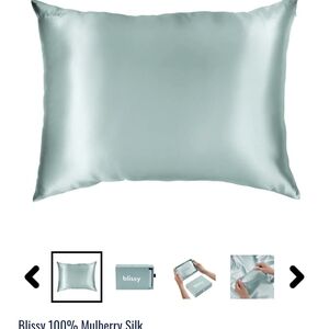 NEW Blissy King Mint Silk Pillowcase